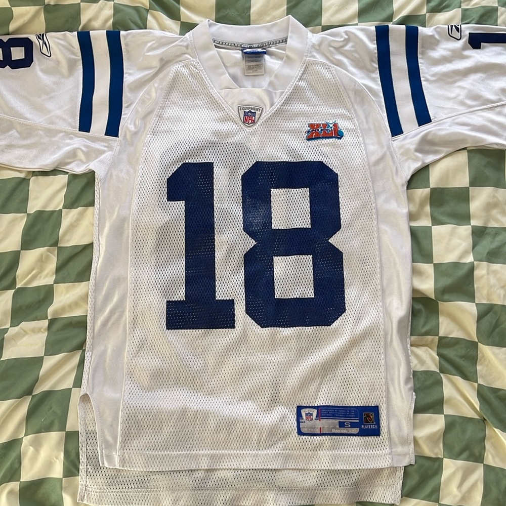 NFL reebok colts manning jersey